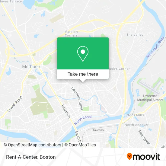 Rent-A-Center map