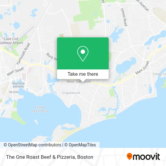 The One Roast Beef & Pizzeria map