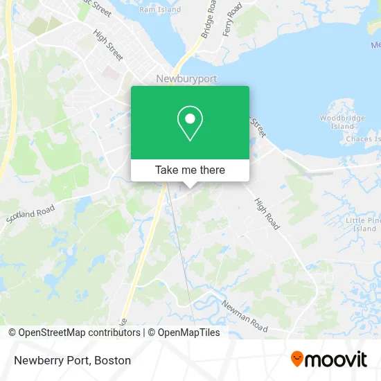 Newberry Port map