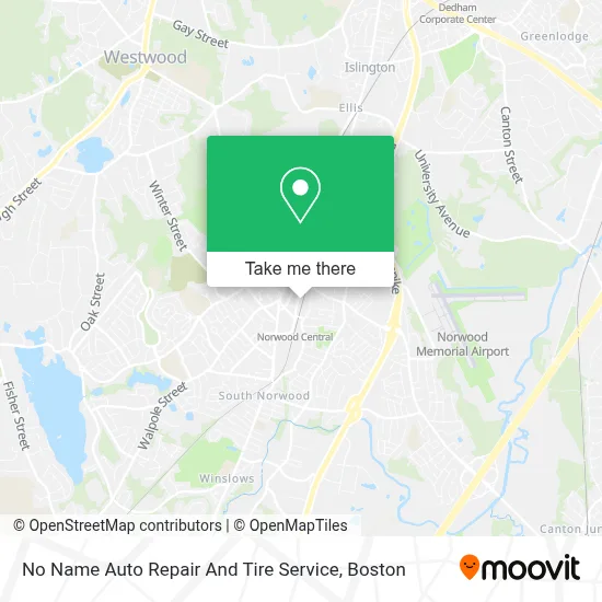 No Name Auto Repair And Tire Service map
