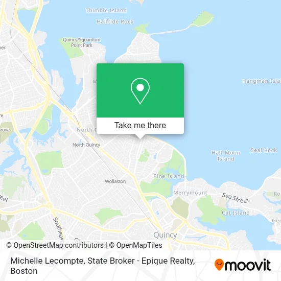 Michelle Lecompte, State Broker - Epique Realty map