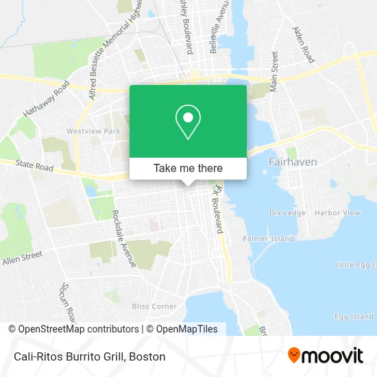 Cali-Ritos Burrito Grill map