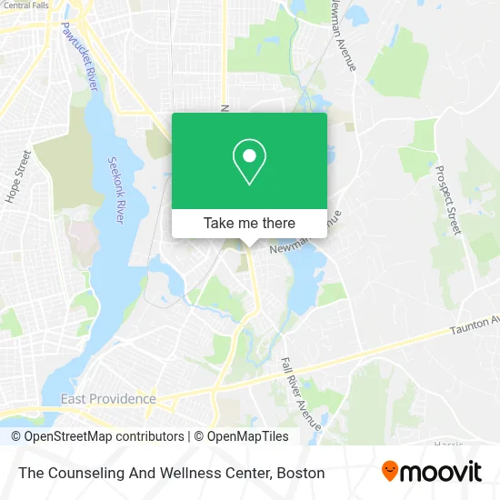The Counseling And Wellness Center map