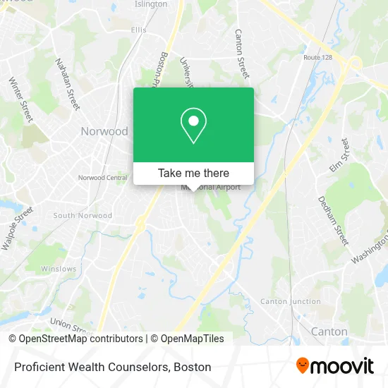 Proficient Wealth Counselors map