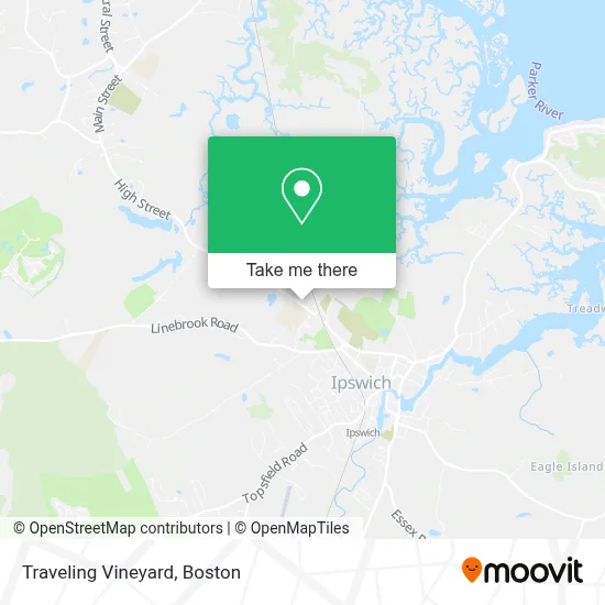 Traveling Vineyard map