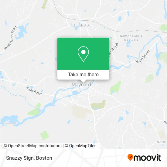 Snazzy Sign map