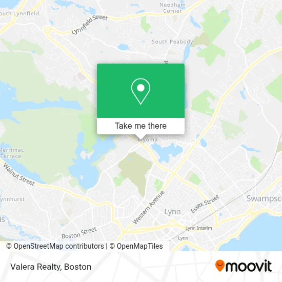 Valera Realty map