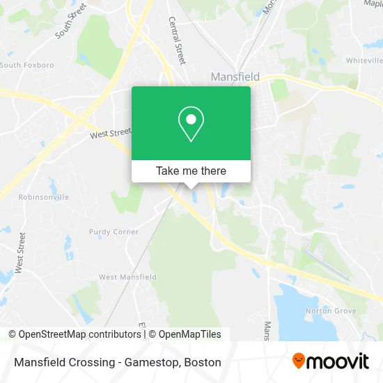 Mansfield Crossing - Gamestop map