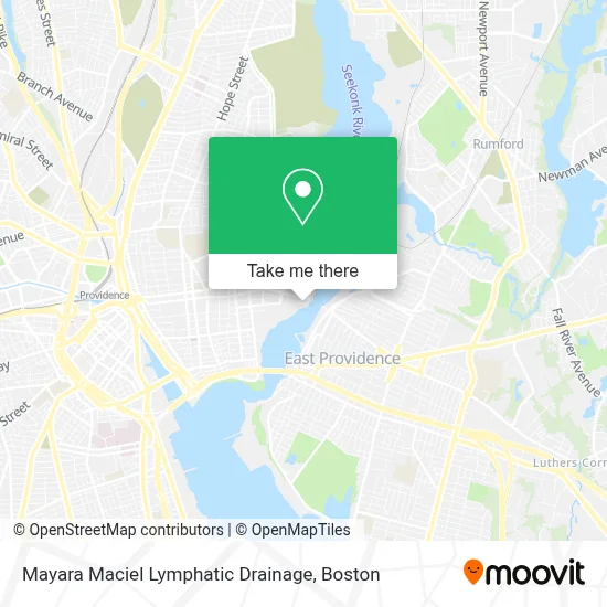 Mayara Maciel Lymphatic Drainage map