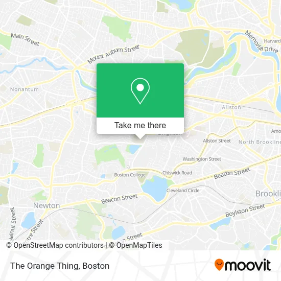 The Orange Thing map
