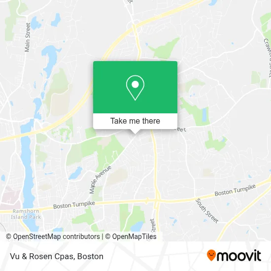 Vu & Rosen Cpas map