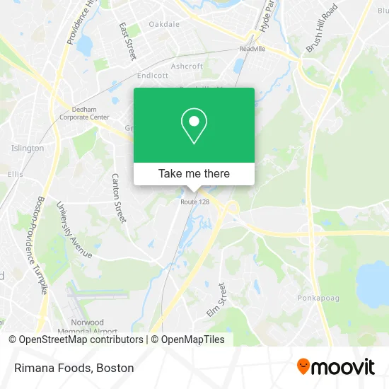 Rimana Foods map
