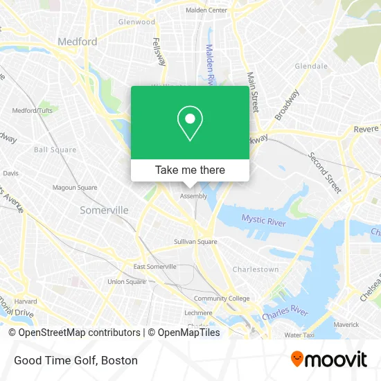 Good Time Golf map