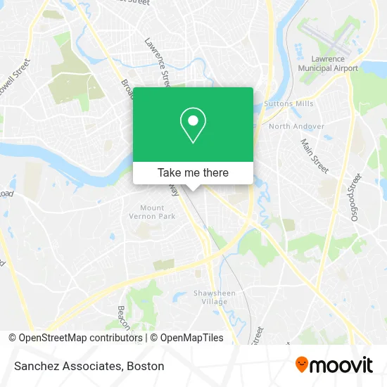 Sanchez Associates map