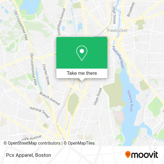 Pcx Apparel map