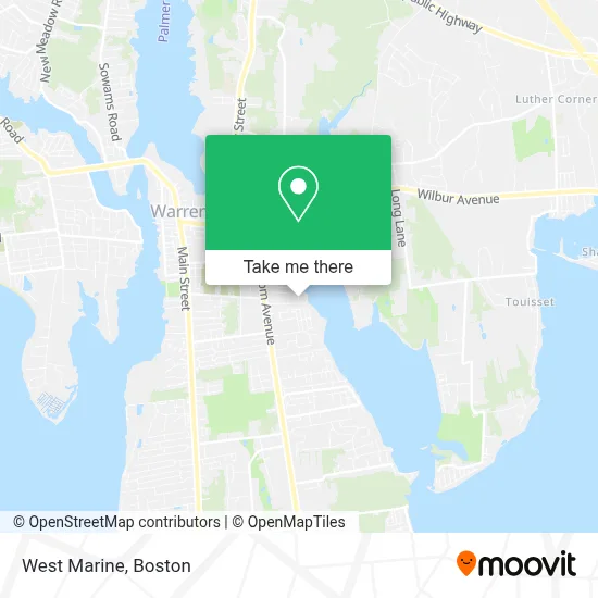 West Marine map