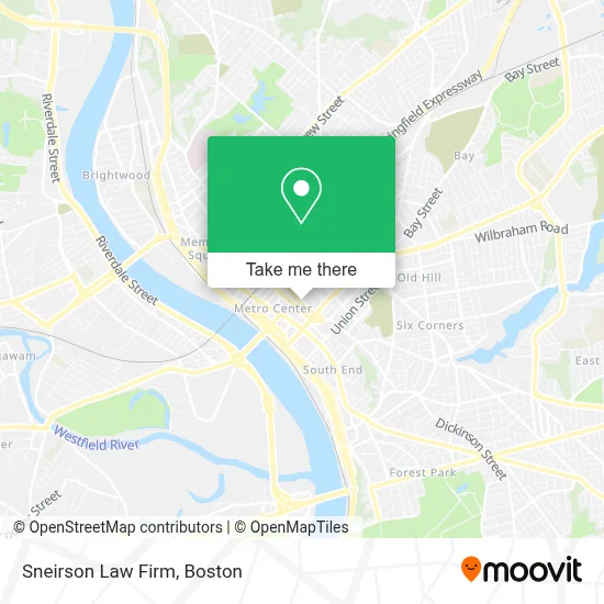 Sneirson Law Firm map