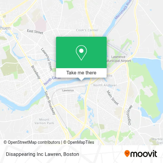 Disappearing Inc Lawren map