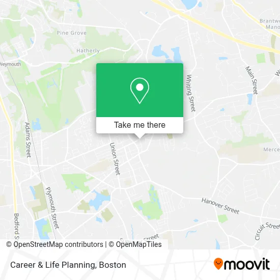 Career & Life Planning map