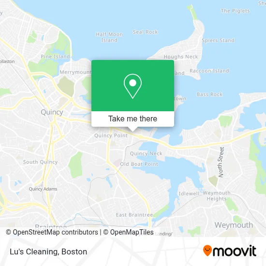 Lu's Cleaning map