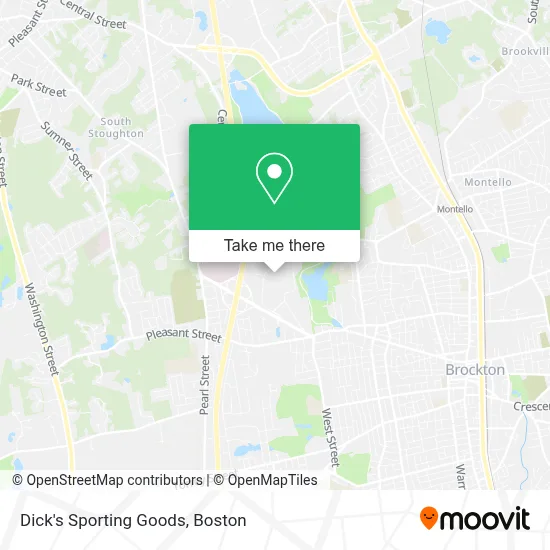 Dick's Sporting Goods map