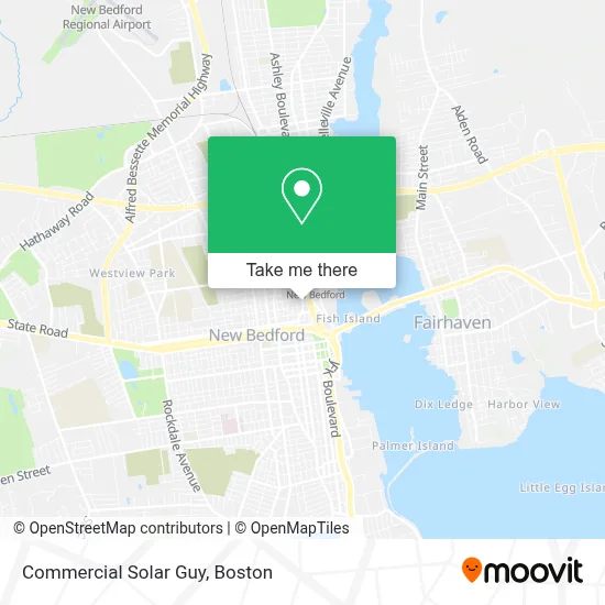 Commercial Solar Guy map