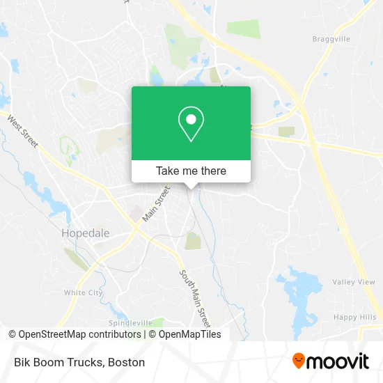 Bik Boom Trucks map