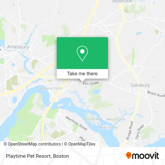 Playtime Pet Resort map