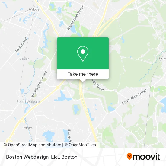 Boston Webdesign, Llc. map