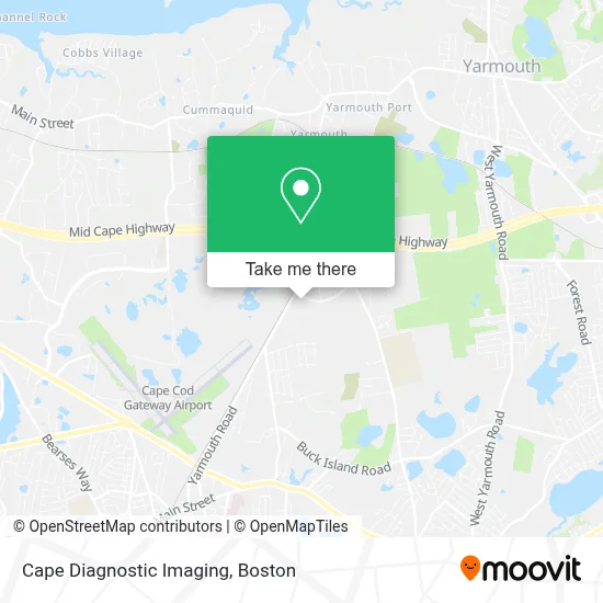 Cape Diagnostic Imaging map