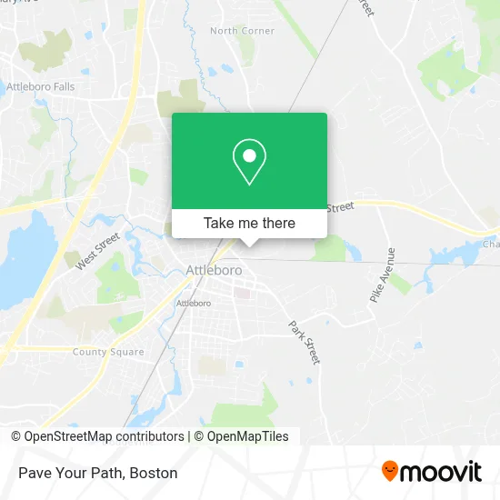 Pave Your Path map