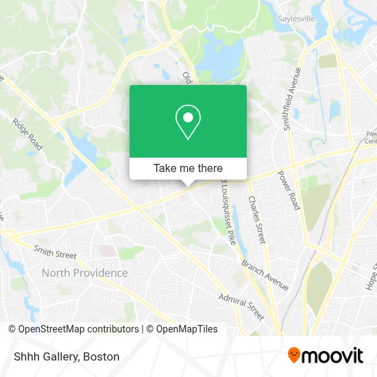 Shhh Gallery map