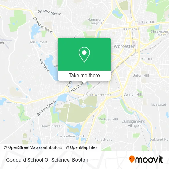 Goddard School Of Science map