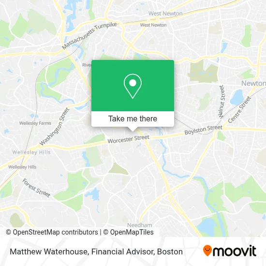 Matthew Waterhouse, Financial Advisor map