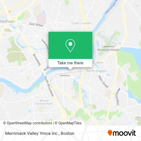 Merrimack Valley Ymca Inc. map