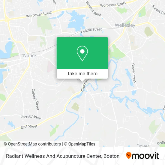 Radiant Wellness And Acupuncture Center map