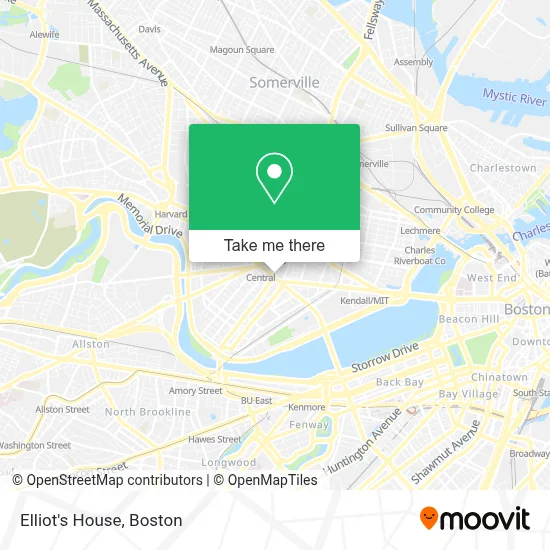 Elliot's House map