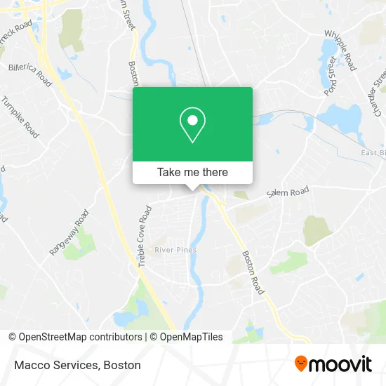 Macco Services map