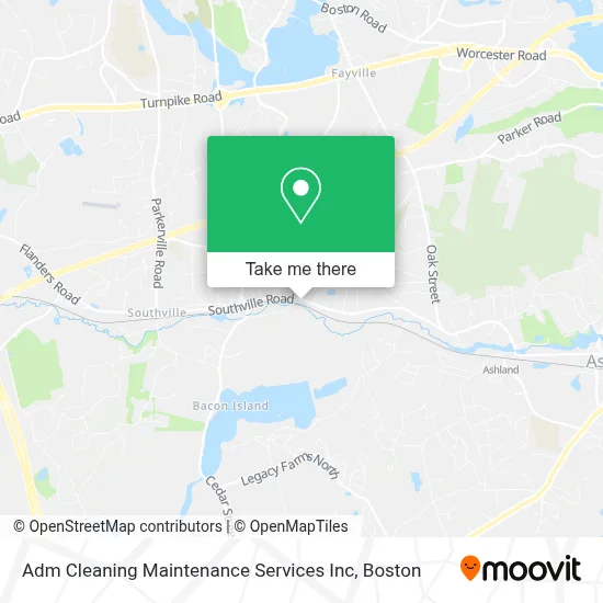 Adm Cleaning Maintenance Services Inc map