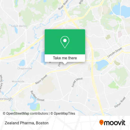 Zealand Pharma map