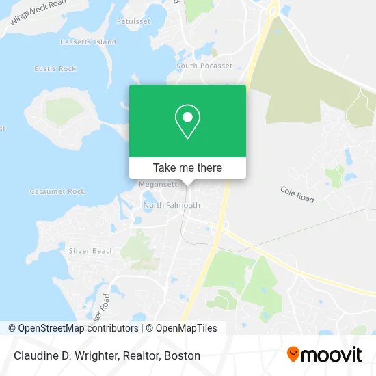 Claudine D. Wrighter, Realtor map