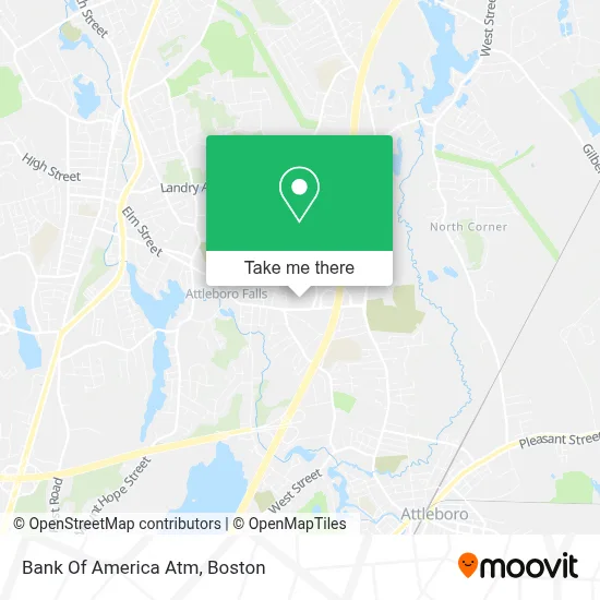 Bank Of America Atm map
