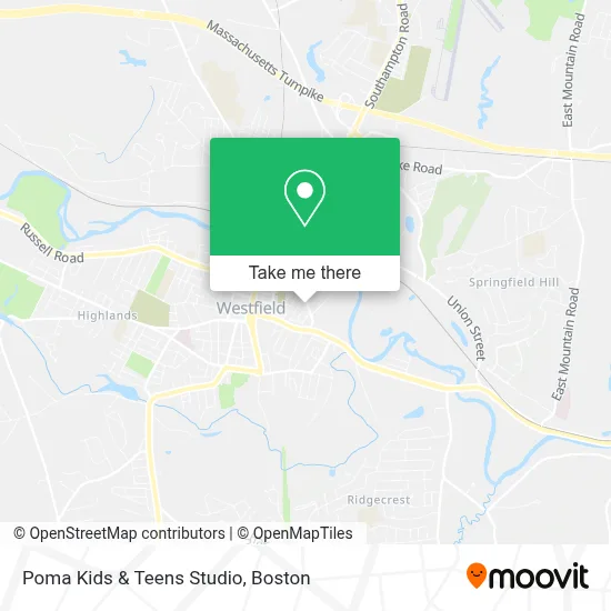 Poma Kids & Teens Studio map