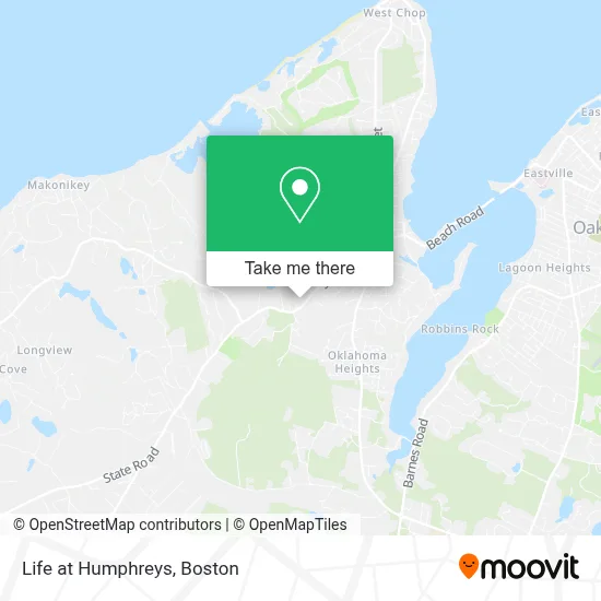 Life at Humphreys map
