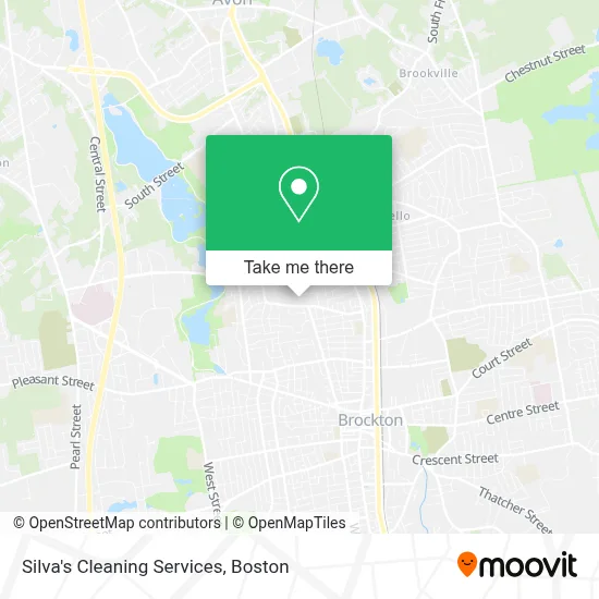 Silva's Cleaning Services map