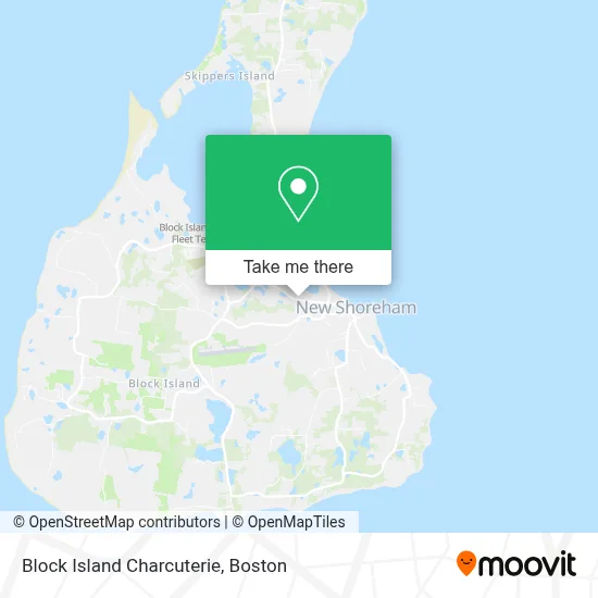 Block Island Charcuterie map