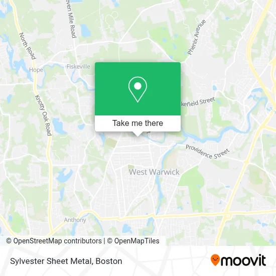Sylvester Sheet Metal map