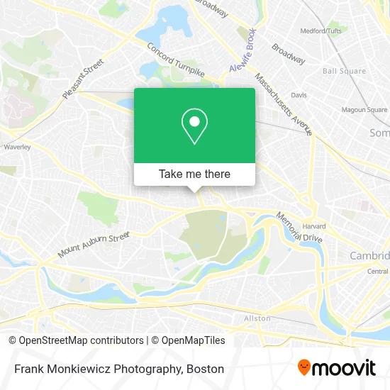 Frank Monkiewicz Photography map