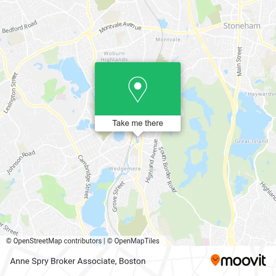 Anne Spry Broker Associate map