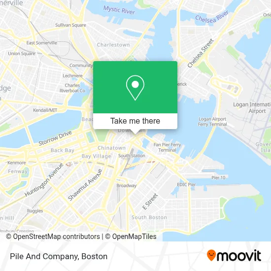 Pile And Company map